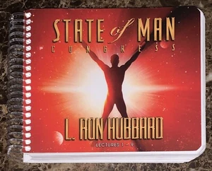 L. Ron Hubbard Scientology State Of Man Congress Lectures 1-9 Spiral Book - Picture 1 of 1