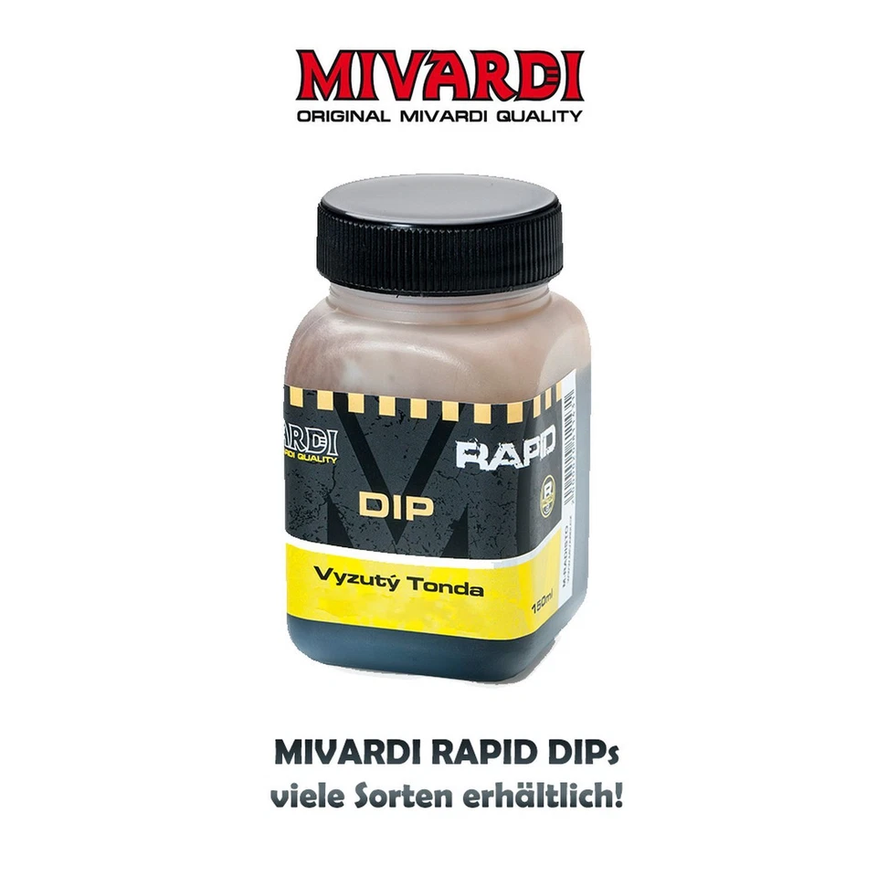 Boilie Dip 100 ml Mivardi Rapid flüssiger Karpfen Lockstoff für Boilies Pellets - Bild 1 von 1