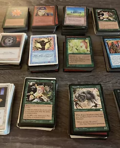 Vintage Magic the Gathering Pre Rarity Symbol 1994-1998 Lot 100 Cards - Picture 1 of 5