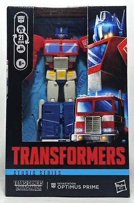 HASBRO 2025 TRANSFORMERS STUDIO SERIES DEVASTATION OPTIMUS PRIME DELUXE MISB - Image 1 of 4