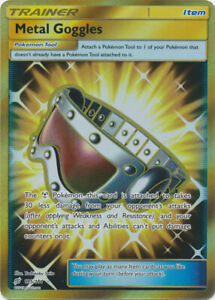 148/181 Uncommon NM-Mint Pokemon SM09 Team Up 4x Metal Goggles
