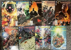DC COMICS CONVERGENCE #1 - 8 & #0 2015 Full Complete 9 Issue Set NM - Picture 1 of 1