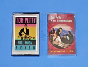 2 Tom Petty & the Heartbreakers Cassette Tapes - Greatest Hits / Full Moon Fever - Picture 1 of 6