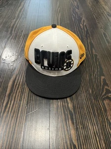 New Era 9FIFTY Boston Bruins SnapBack Mütze gelb weiß - Bild 1 von 6