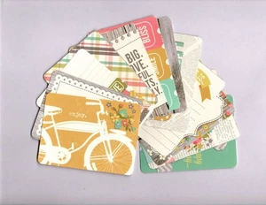 Simple Stories VINTAGE BLISS 12pK HANDMADE 3x4 JOURNAL/EPHEMERA CARDS - Picture 1 of 7