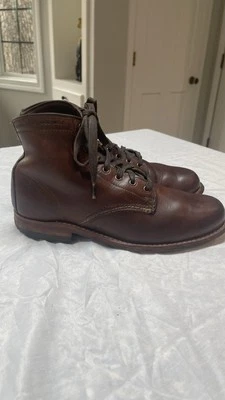 Wolverine 1000 Mile Brown USA Made Leather Boots Men's Size 9 D - Image 1 of 4