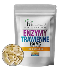 Digestive Enzymes 150mg 100 Kapseln - Verdauungsenzyme DigeZyme - Forest Vitamin - Bild 1 von 8