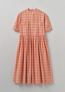Toast Molloy Check Cotton Auora Dress VGC UkS - Picture 1 of 10