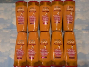 LOTE (10) CHAMPÚ Y ACONDICIONADOR L'OREAL PARIS ELVIVE DREAM LONGITUDES 12,6 FL OZ - Imagen 1 de 3