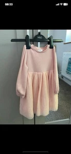 M&S Pretty Sparkly Dress. Age 2-3 - Picture 1 of 7
