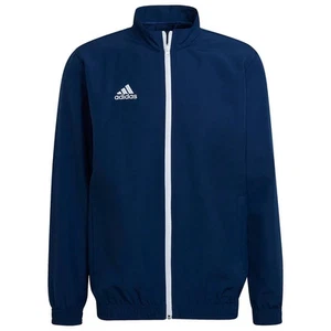 Adidas Tracksuit Jacket Mens Entrada 22 Brand new Tags Blue FREE SHIPPING - Picture 1 of 6
