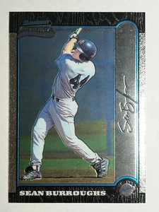 1999 Bowman Chrome #345 Sean Burroughs RC - Picture 1 of 2