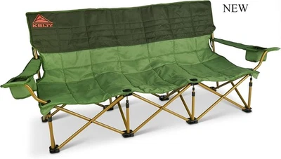 Sofá bajo Kelty - Silla de camping con capacidad para 3 personas, eneldo Foto 1 de 4