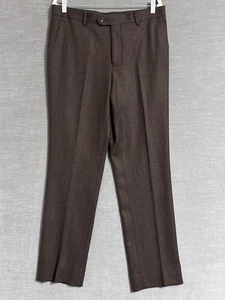 Spier Mackay Pant 34x32 braun Fischgrät Merinowolle Hose Tweed modern - Bild 1 von 10