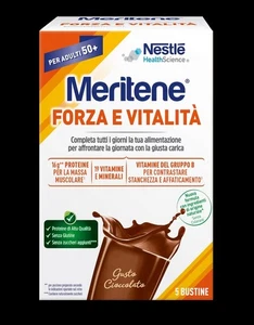 Meritene Forza e Vitalità Integratore Polvere | Cioccolato 5 Bustine - Foto 1 di 1