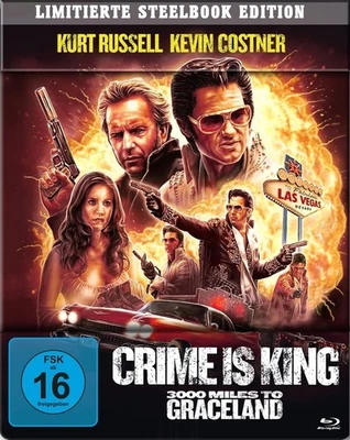 Crime is King - 3000 Miles to Graceland (Steelbook) (Blu-ray) (UK IMPORT) - Image 1 of 4