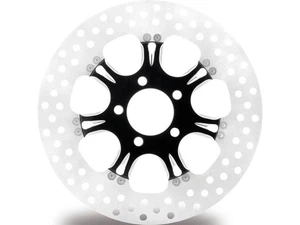 Performance Machine Moto Virtue Brake Rotor Contrast Cut Platinum 11.5 Inch Rear - Picture 1 of 1