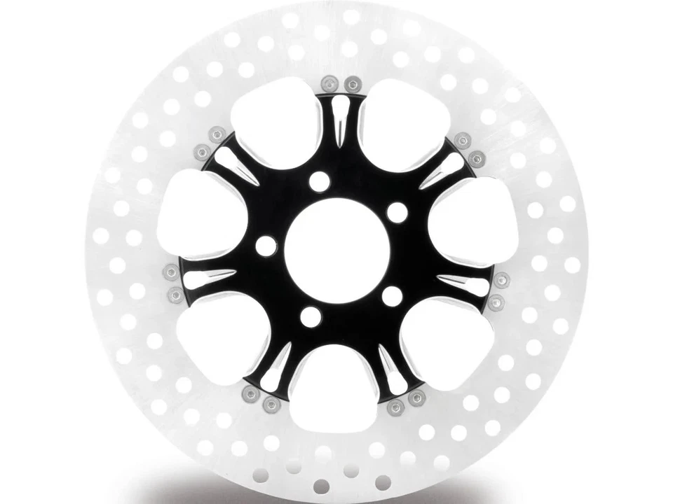 Performance Machine Moto Virtue Brake Rotor Contrast Cut Platinum 11.5 Inch Rear - Image 1 of 1
