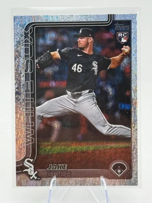 2025 Jake Eder Topps Holo Foil #690 Rookie RC Chicago White Sox - Image 1 of 2