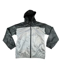 Under Armour YLG/JG/G Full Zip Hoodie Windbreaker Full Zip Pockets - Picture 1 of 13