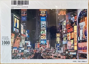 Jigsaw Puzzle 1000 Piece - City New York Times Square - Sealed NEW - 29”x16” - Picture 1 of 1
