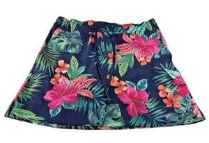 Speedo Women's Tropical Floral Skort - Elastic Waist with Pockets, Size S - Bild 1 von 12