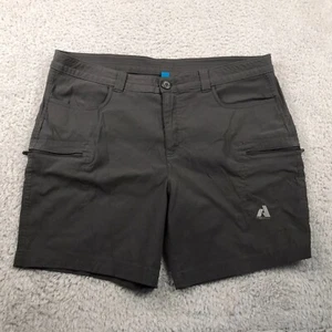 Pantalones Cortos Eddie Bauer First Ascent Guide Pro Para Mujer 16 Gris 7" Nylon Carga Senderismo - Imagen 1 de 12