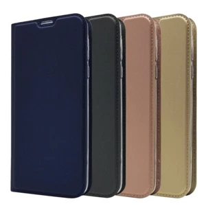 For Sharp AQUOS sense plus Leather Flip Wallet Phone Case Protector Cover New - Picture 1 of 9