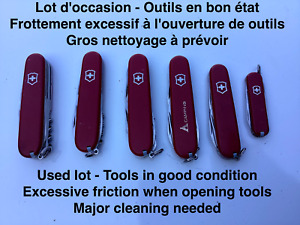 Swiss Army Knife - Lot N°1 - Couteaux Victorinox - A nettoyer