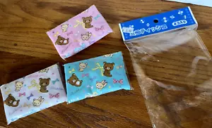 San-X 3 Pack Rilakkuma Tissue Packs in cello sleeve - Picture 1 of 3
