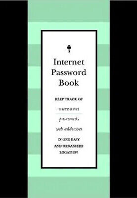 Internet Password Book: Keep Track Of Usernames, Passwords, And Web Addresses In • 11.43$