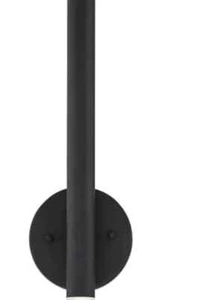 Z-Lite 917S-MB-LED Forest Wall Sconce Matte Black - Picture 1 of 4