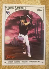 Corbin Carroll The Joy Of Baseball RC Base