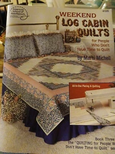 Weekend Log Cabin Quilts : For People Who Don't Have Time to Quilt by Marti... - Picture 1 of 1