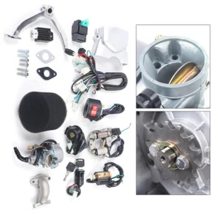 125CC Semi Auto Engine Motor Kit 4 Tiempos Moto Dirt Pit Bike para Honda CRF50 - Imagen 1 de 13