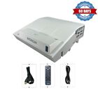 3Lcd Ultra Short Throw Projector Conference Meeting Room 2700 Ansi Hdmi W/Bundle