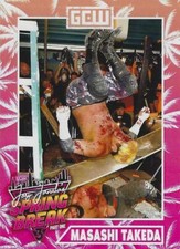 Masashi Takeda GCW Joey Janela's Spring Break Official Trading Card 11 Wrestling