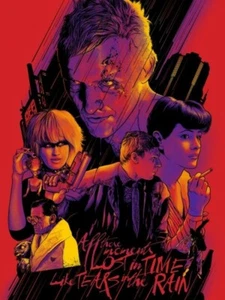 SIGNED BLADE RUNNER SCREEN PRINT BY JOSHUA BUDICH 2013 LTD ED POSTER SOLD OUT - Picture 1 of 4