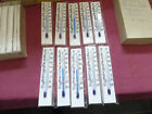 10x thermometer in original packaging gdr veb twg gdr Geraberg plastic room thermometer