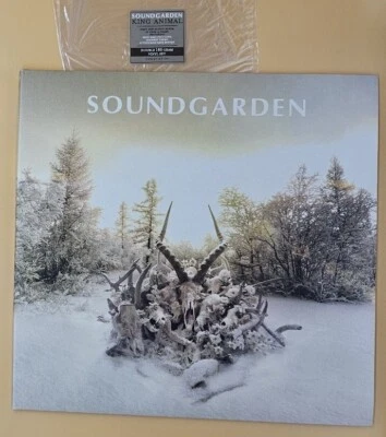 Soundgarden King Animal 2 Record LP M- First Press Hype Foto 1 de 4