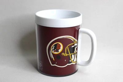 Taza/taza de café de fútbol americano NFL de colección Washington Redskins Thermo-Serv hecha en EE. UU. Foto 1 de 4
