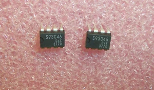 QTY (50) S93C46ADP SEIKO 8 PIN DIP 1K CMOS SERIAL EEPROM S93C46 NOS 1 TUBE - Picture 1 of 3