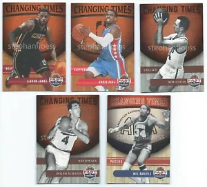 2011-12 Panini Past and Present Changing Times Insert You Pick Finish Your Set - Bild 1 von 6