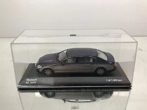 WHITEBOX WB110 MAYBACH 62 LWB 2009 -BLUE+SILVER 1:43- GOOD IN SHOWCASE - Imagen 1 de 6