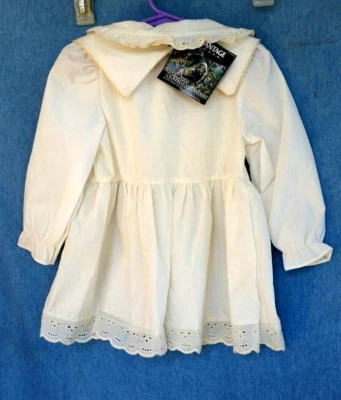 Vestido Jordan Lee Originals con 2 Baberos Infantil Niña 18 Meses Crema Camuflaje Nuevo Foto 1 de 4