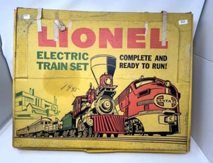 Lionel #1609 Electric Train Set with Box Steam Type Freight 1959 Vintage - Picture 1 of 10