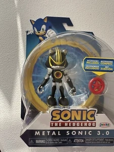 Jakks Pacific Sonic The Hedgehog Metal Sonic 3.0 4" Action Figure - Picture 1 of 3
