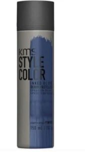 Case Lot Of 12 KMS Style Color Spray On Color Inked Blue 3.8 oz - Picture 1 of 2