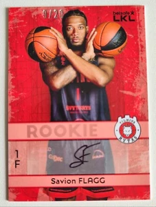 2024-25 H&C LKL Basketball Autograph Rookie Rytas Vilnius Savion Flagg 9/20 - Bild 1 von 2