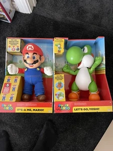 It's A Me! Mario Figure NEW Let’s Go Yoshi Nintendo - Picture 1 of 2